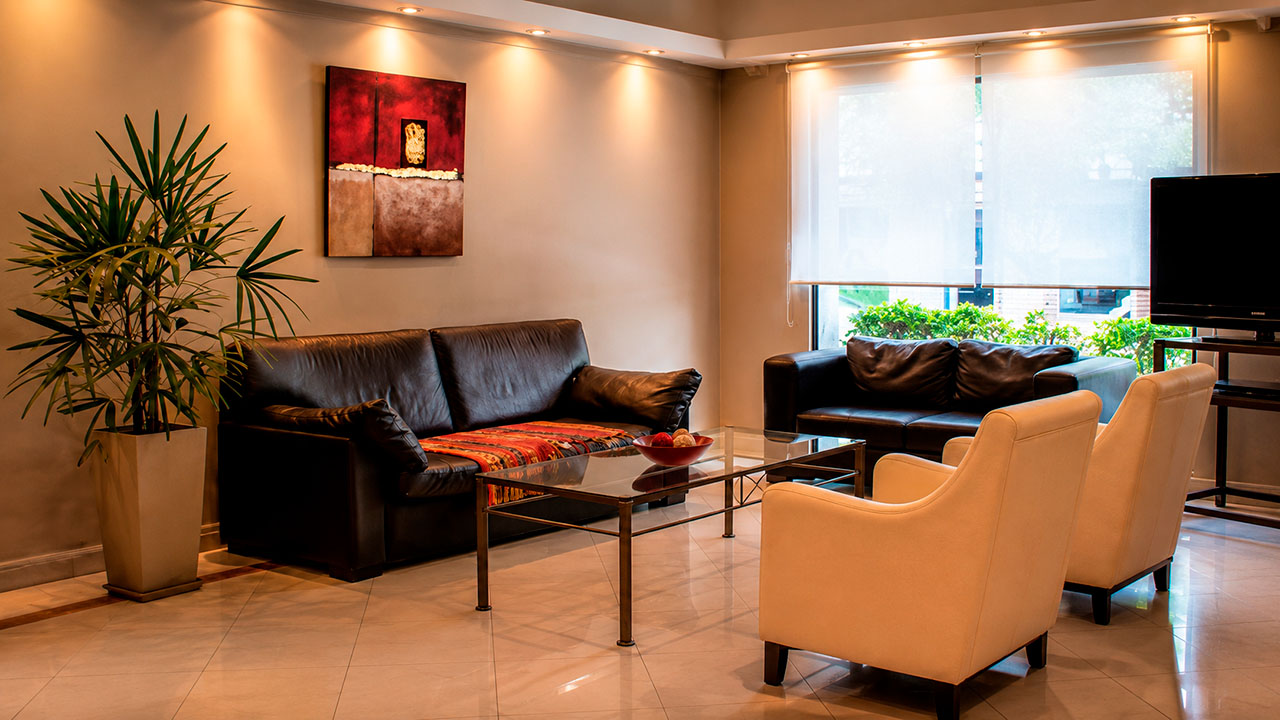 Hall & Living Room
